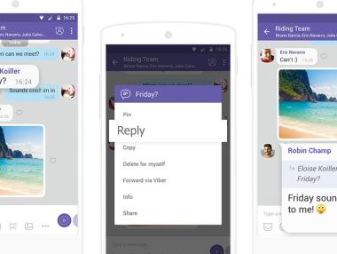 Viber пусна нови функционалности за групов чат