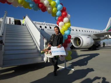 Летище София посрещна 5-милионния си пътник за 2017 г.