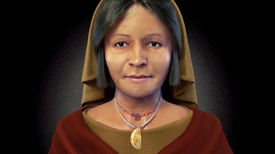 Учени показаха 3D възстановка на жена от най-старата цивилизация в Перу