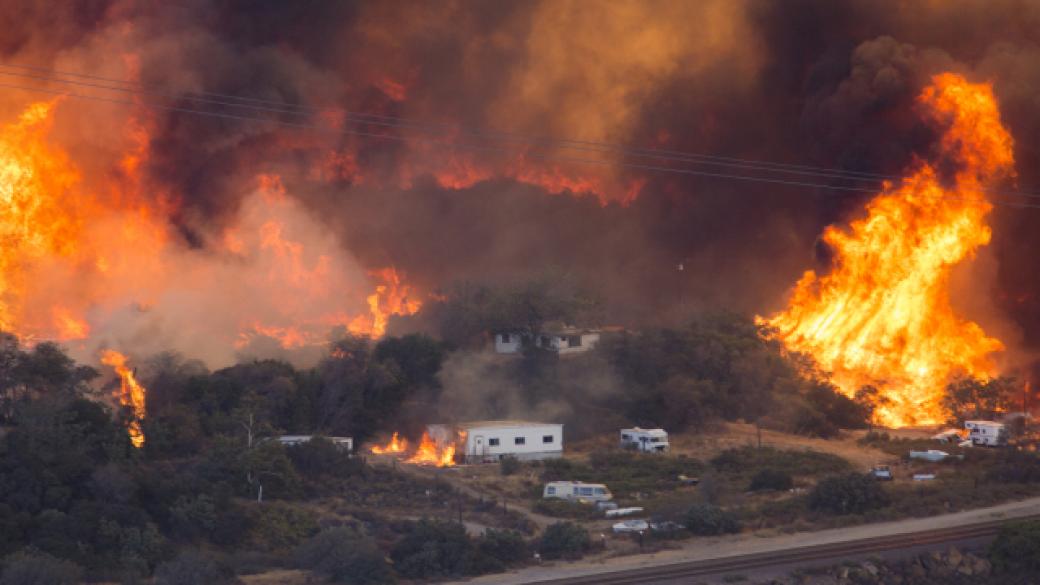 Броят на жертвите при пожара в Калифорния достигна 31 души