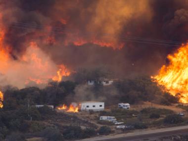Броят на жертвите при пожара в Калифорния достигна 31 души
