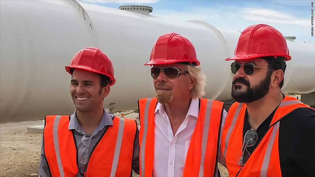 Virgin Group на Ричард Брансън инвестира в Hyperloop One