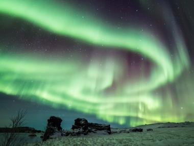 Тази нощ се наблюдава полярното сияние „Аврора“