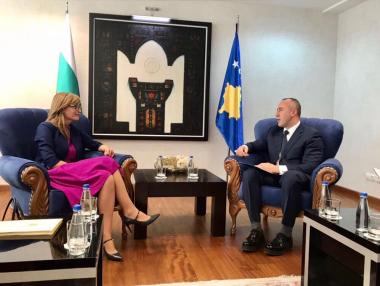 Косово благодари на България за европейската подкрепа