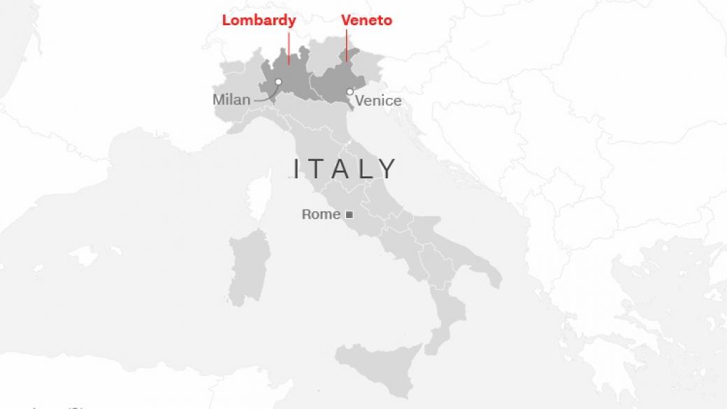Обнадеждени от Каталуния, два италиански региона ще гласуват за по-голяма автономия
