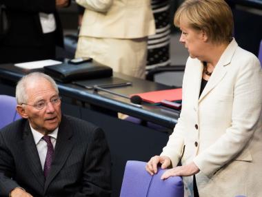 Шойбле е новият председател на Бундестага