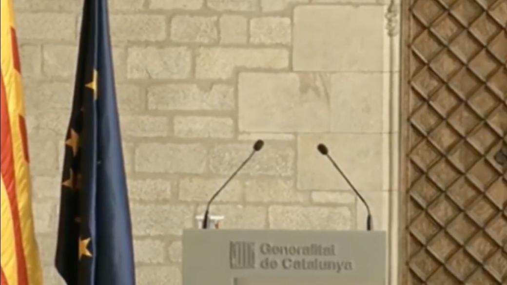 Каталунският премиер отмени изявлението си