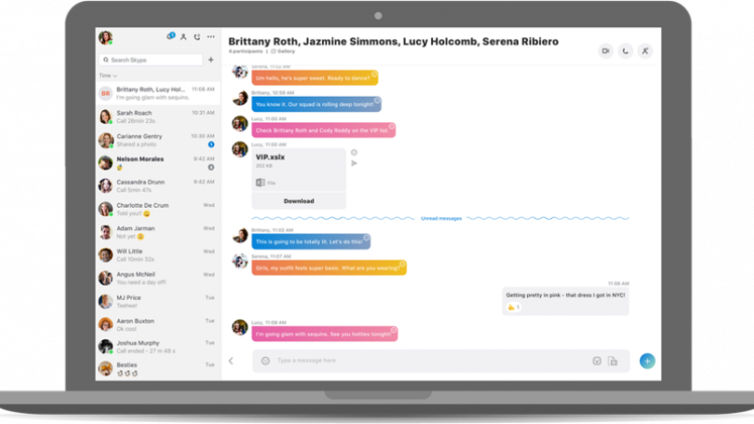 От днес Skype е с изцяло нов дизайн за всички потребители