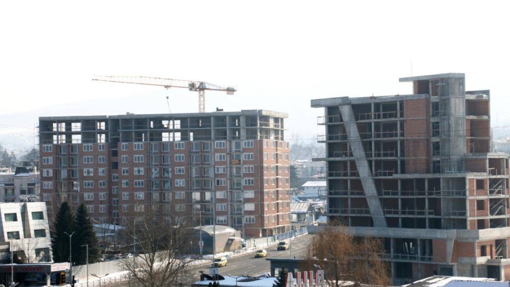 Строителството в София доближава предкризисните нива