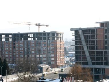 Строителството в София доближава предкризисните нива