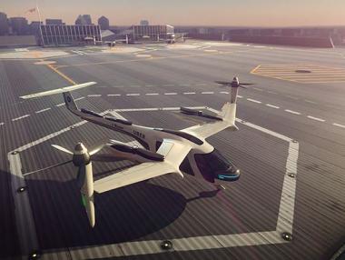 Uber ще си партнира с НАСА за летящи таксита