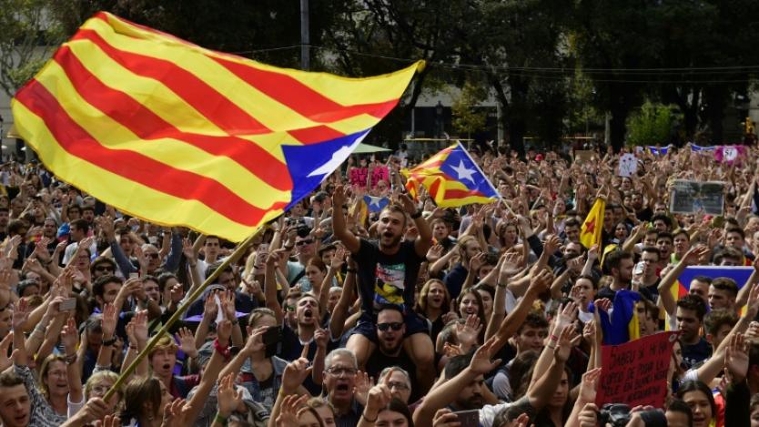 Протестът в Каталуния блокира 150 000 души