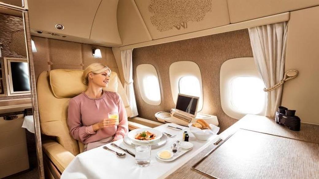 Новата първа класа на Emirates