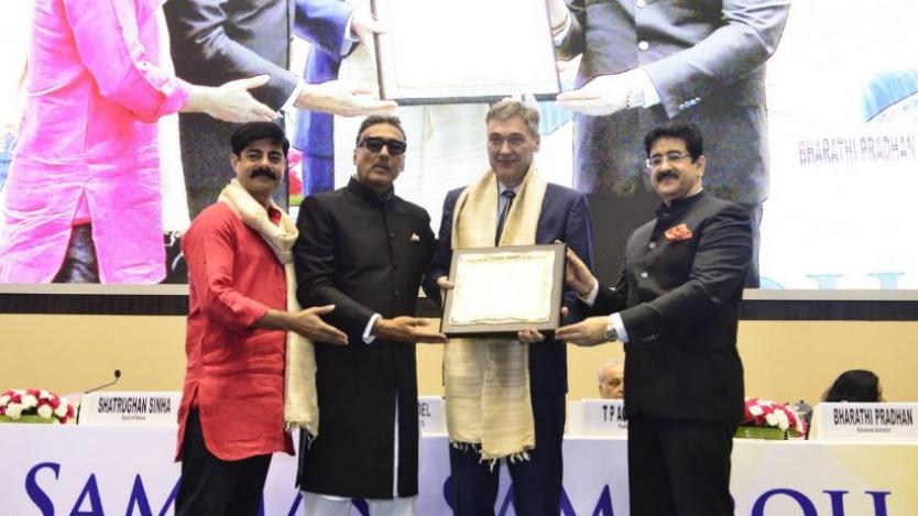Българският посланик в Индия с награда за подкрепа на индийското изкуство и култура