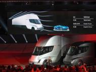 Tesla представи електрическия си камион Semi truck