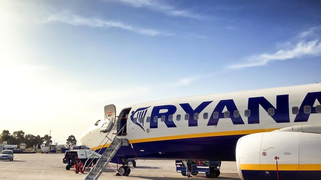 Ryanair с нова линия от Бургас