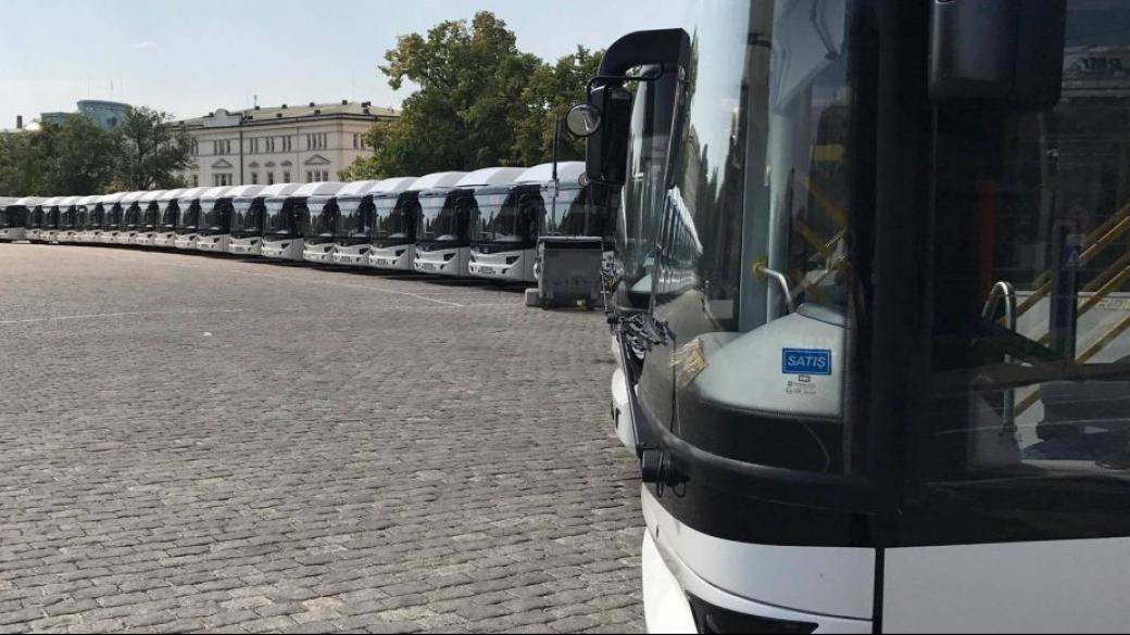 София се отказва от 30 дизелови автобуса, купува 22 газови