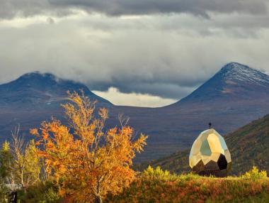 Нетрадиционна сауна в сърцето на Швеция