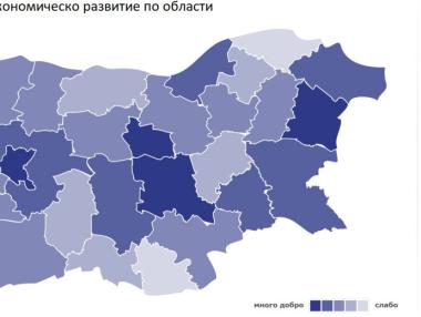 Икономическите центрове напредват, останалата държава - изостава