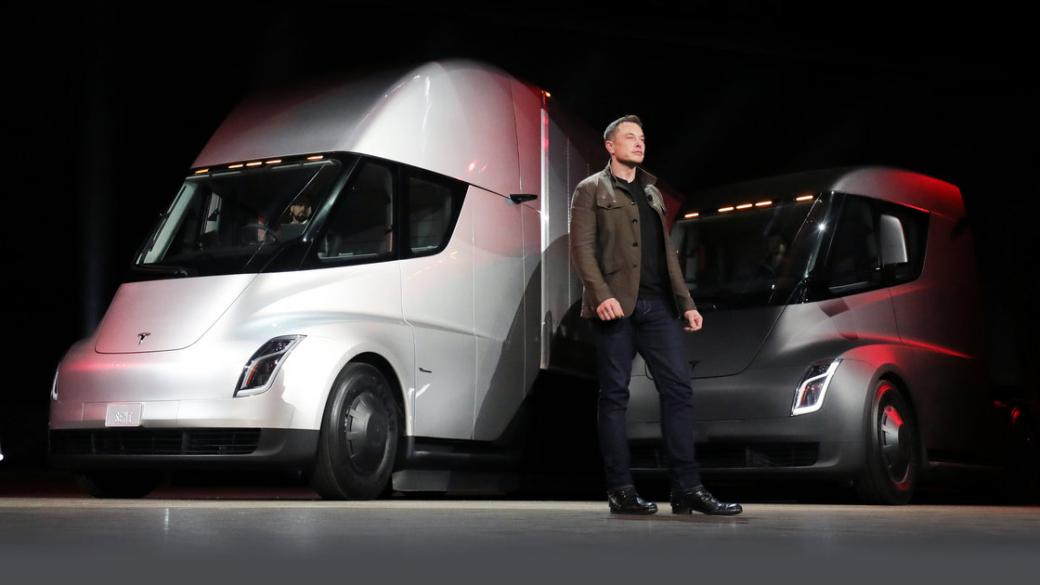 DHL също поръча електрически камиони от Tesla
