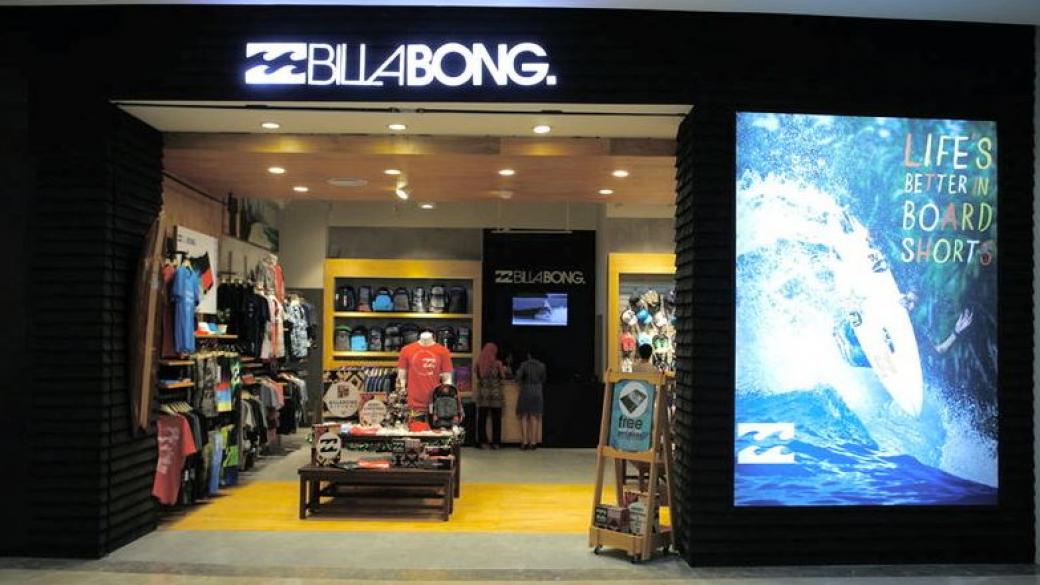 Акциите на Billabong с 22% ръст след новина за поглъщане