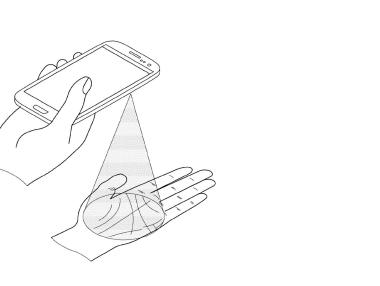 Samsung работи по технология за разчитане на дланта