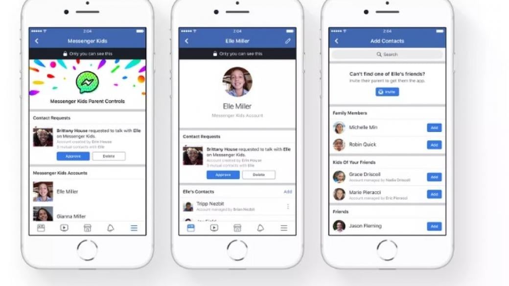 Facebook стартира версия на Messenger за деца
