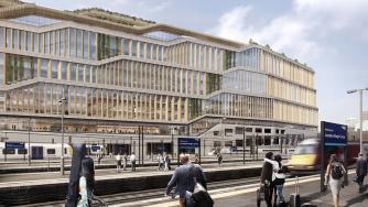 Новата централа на Google – „земестъргач”