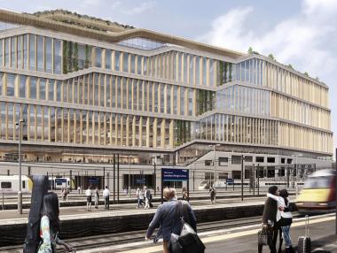 Новата централа на Google – „земестъргач”