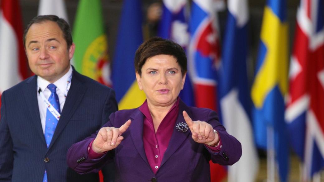 Премиерът на Полша намекна, че може да бъде сменена