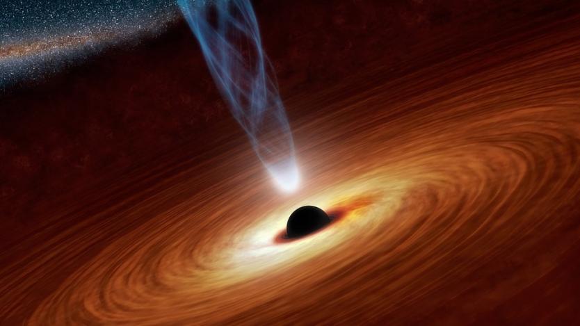 Астрономи откриха гигантска черна дупка