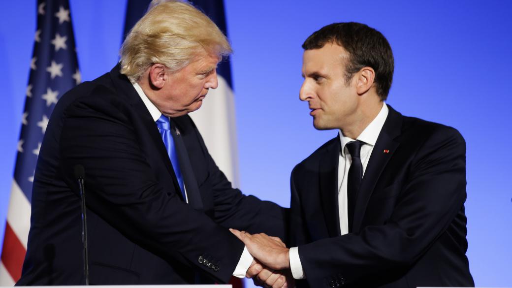 Макрон се надява Тръмп да преосмисли Парижкото споразумение