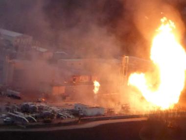 Взрив в австрийски газов терминал рани 60 души