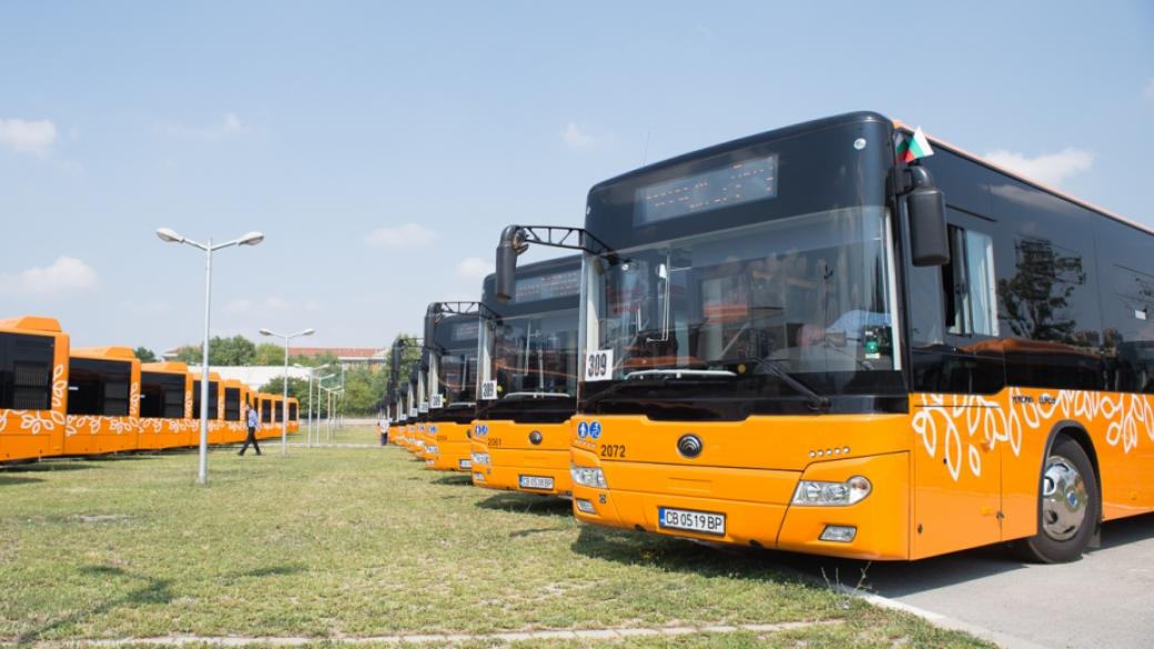 Няколко столични автобуса ще са с нови маршрути през 2018 г.