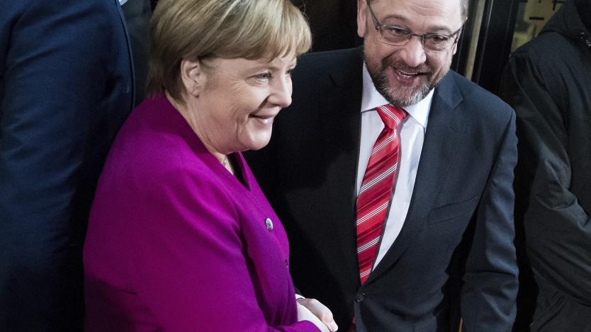 До петък ще е ясно дали Меркел и Шулц може да „сглобят“ нов кабинет