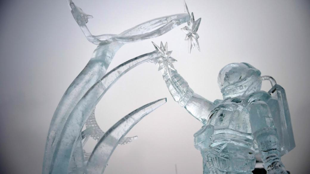 Най-впечатляващите фигури от лед на фестивала в Китай