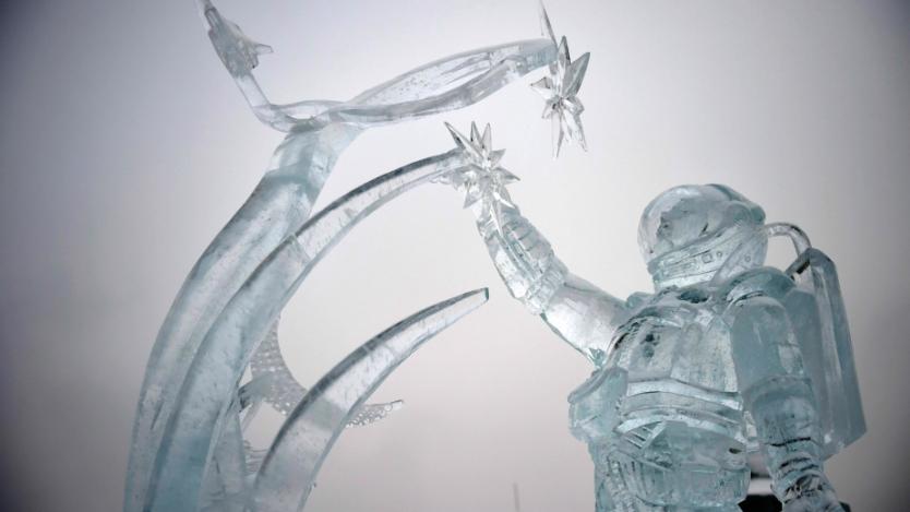 Най-впечатляващите фигури от лед на фестивала в Китай
