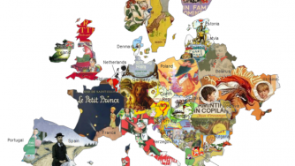 Ученици създават приказна карта на Европа