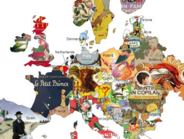 Ученици създават приказна карта на Европа