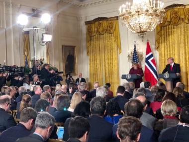 Тръмп обяви, че САЩ продават на Норвегия несъществуващ изтребител