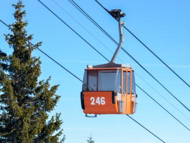 Замръзна въжето на лифта „Симеоново-Алеко“