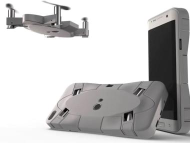 Калъф за телефон се превръща в дрон