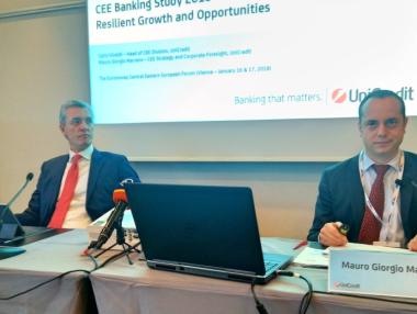 УниКредит очаква 8.5% ръст на потребителското кредитиране през 2018 г.