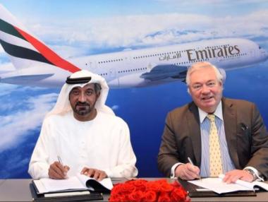 Emirates спасява Airbus A380