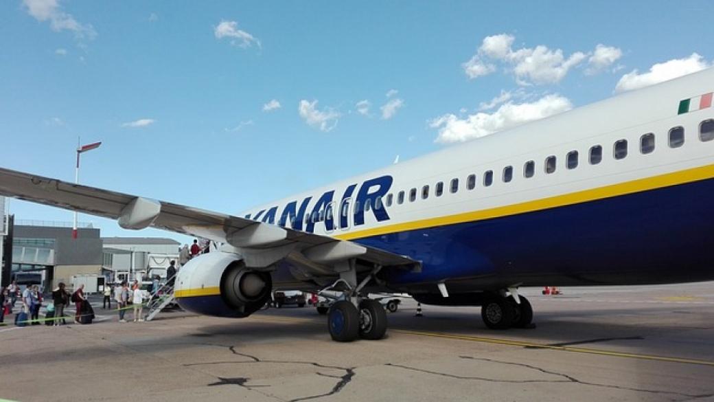 Пилотите на Ryanair във Великобритания с по-високи заплати