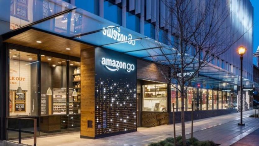 Amazon отвори първия физически магазин без касиери