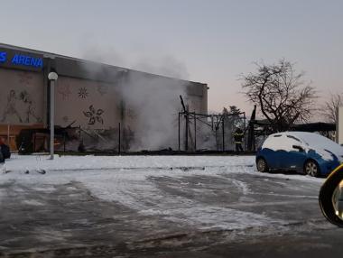 Изгоря популярно заведение в София