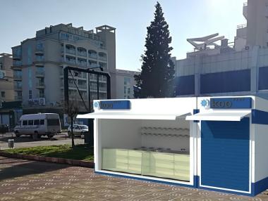 Нови павилиони сменят сергиите в Слънчев бряг