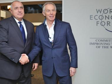 Борисов ще ползва експертизата на Тони Блеър за Западните Балкани