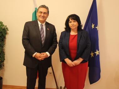 Теменужка Петкова обсъди с Турция общите енергийни проекти между двете държави